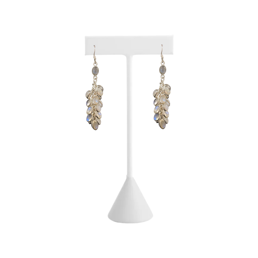 Moonstone Cascade Earrings