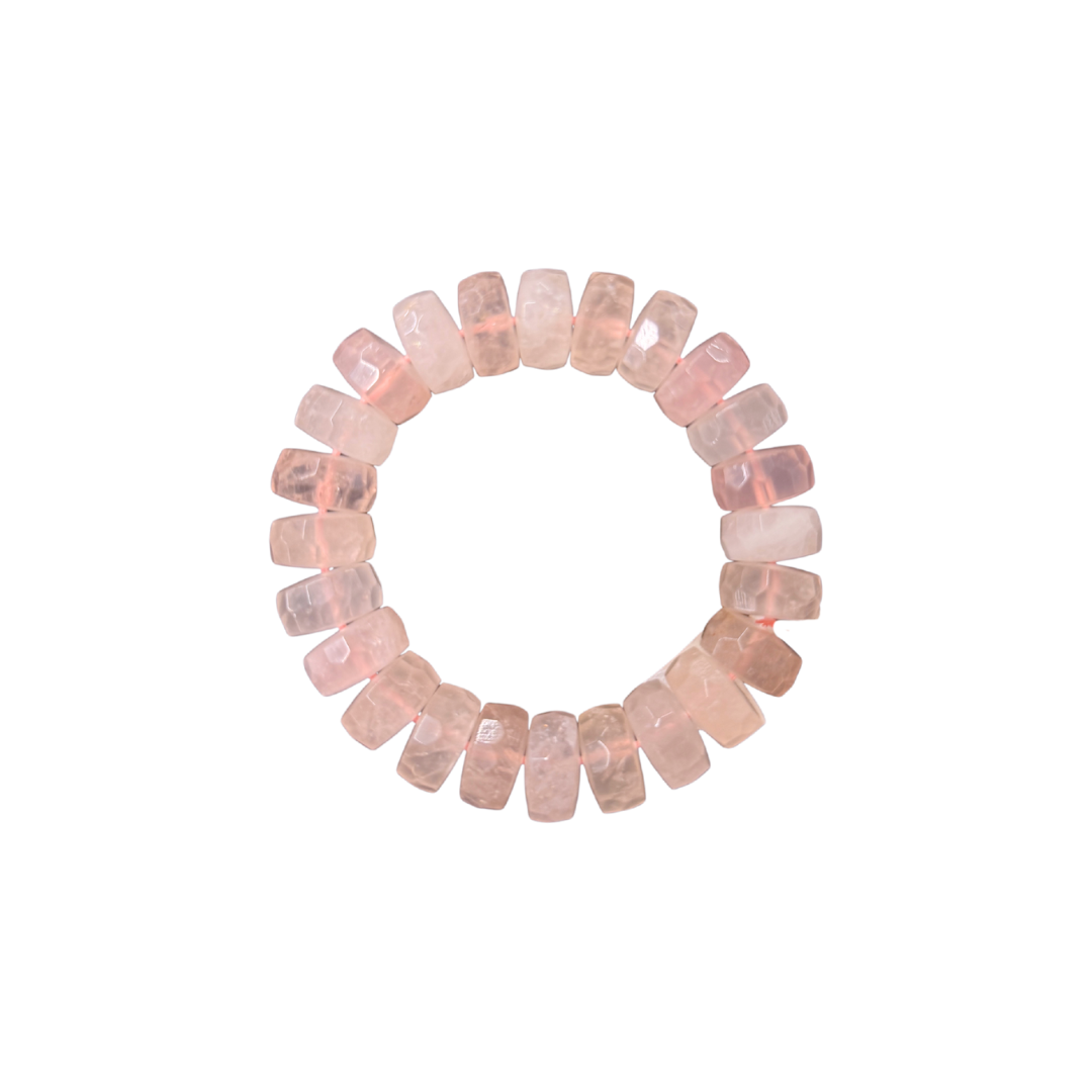 Rose Quartz Bead Bracelet
