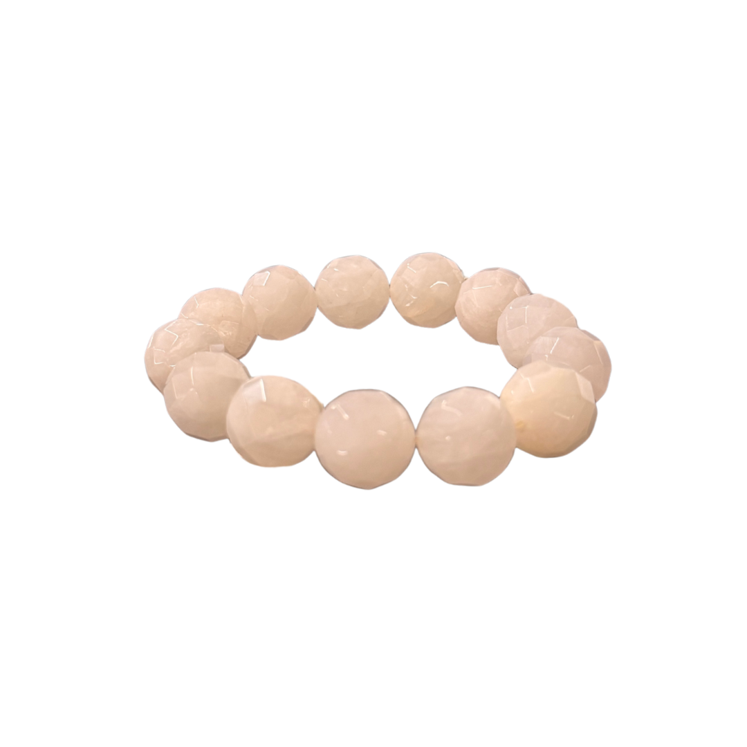 Rose Quartz Beaded Bracelet