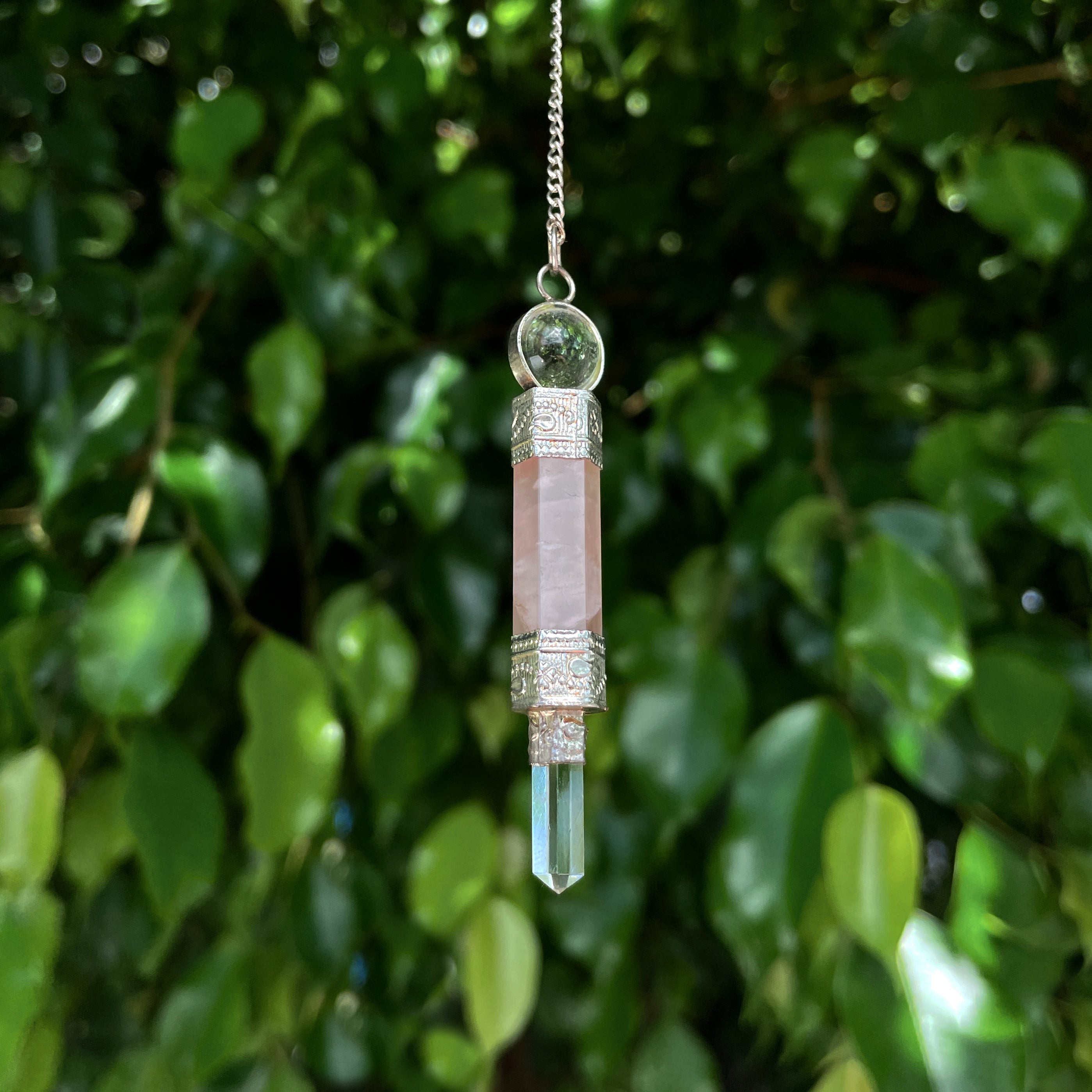 Rose Pendulum Rose Quartz Pendulum Store | Heart-Healing Crystal Tools – Art By God