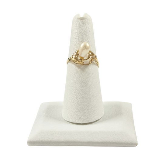 Mother of Pearl Baroque Ring