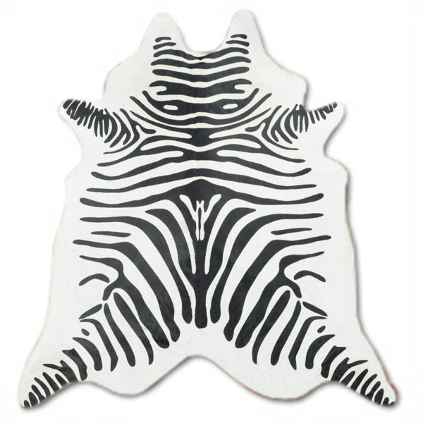 Zebra Stencil Rug