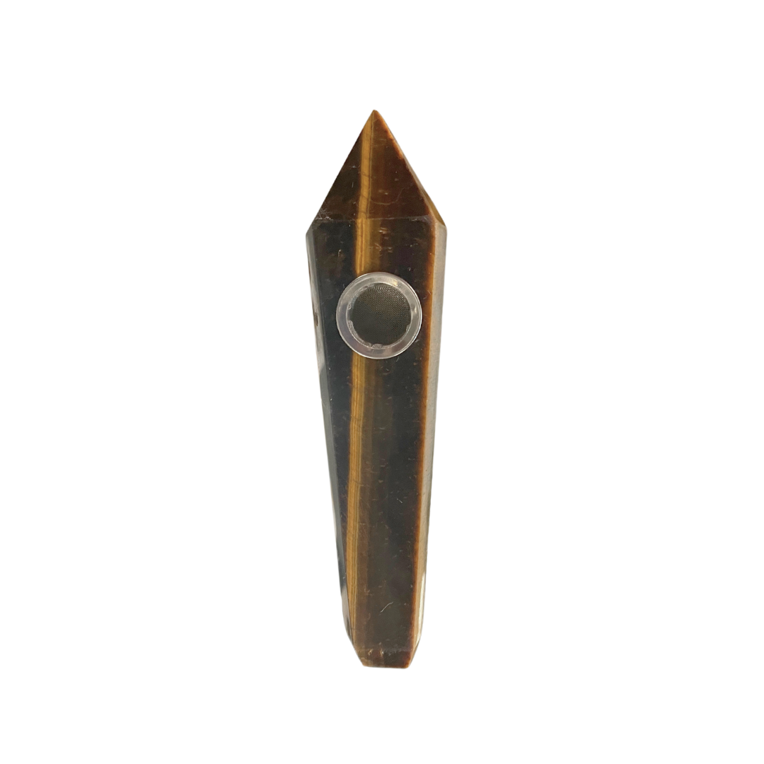 Tiger Eye Pipe