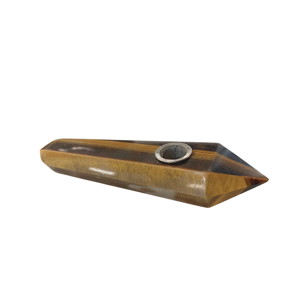 Tiger Eye Pipe