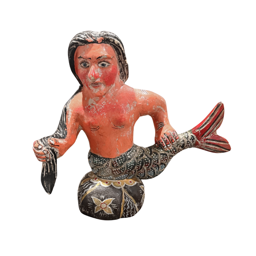 Mermaid Folk Sculpture
