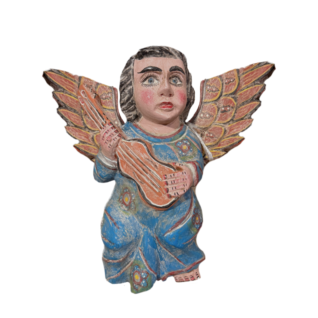 Angel Musician Folk Figure