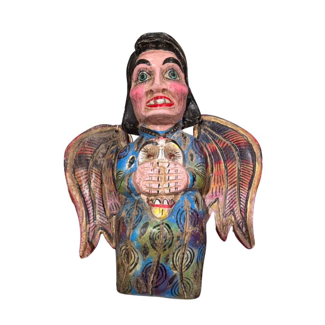 Winged Heart Guardian Figure