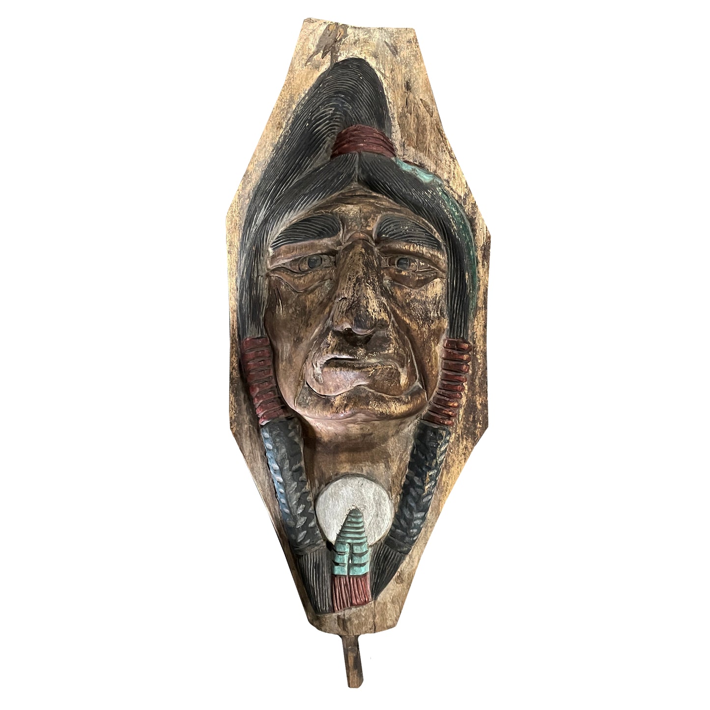 Native American Chief Face