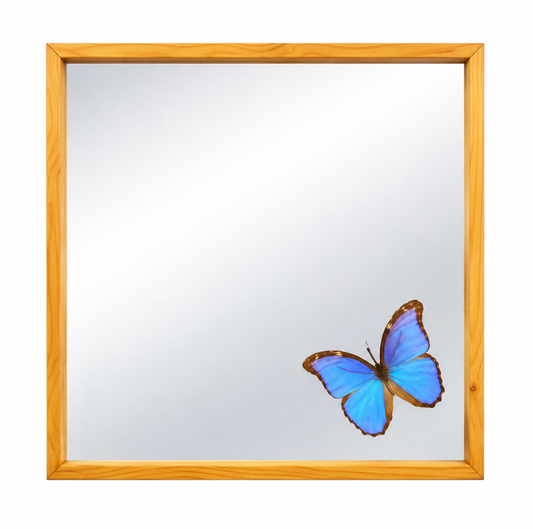 Blue Morpho Mirror