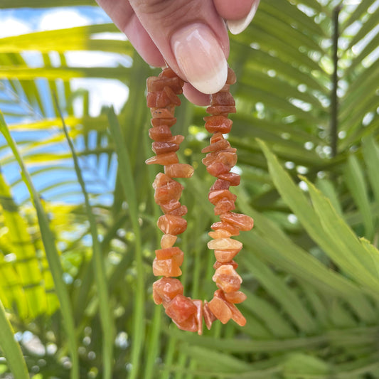 Carnelian Chips Bracelet