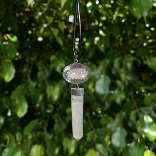 Clear Quartz Dangle Pendant