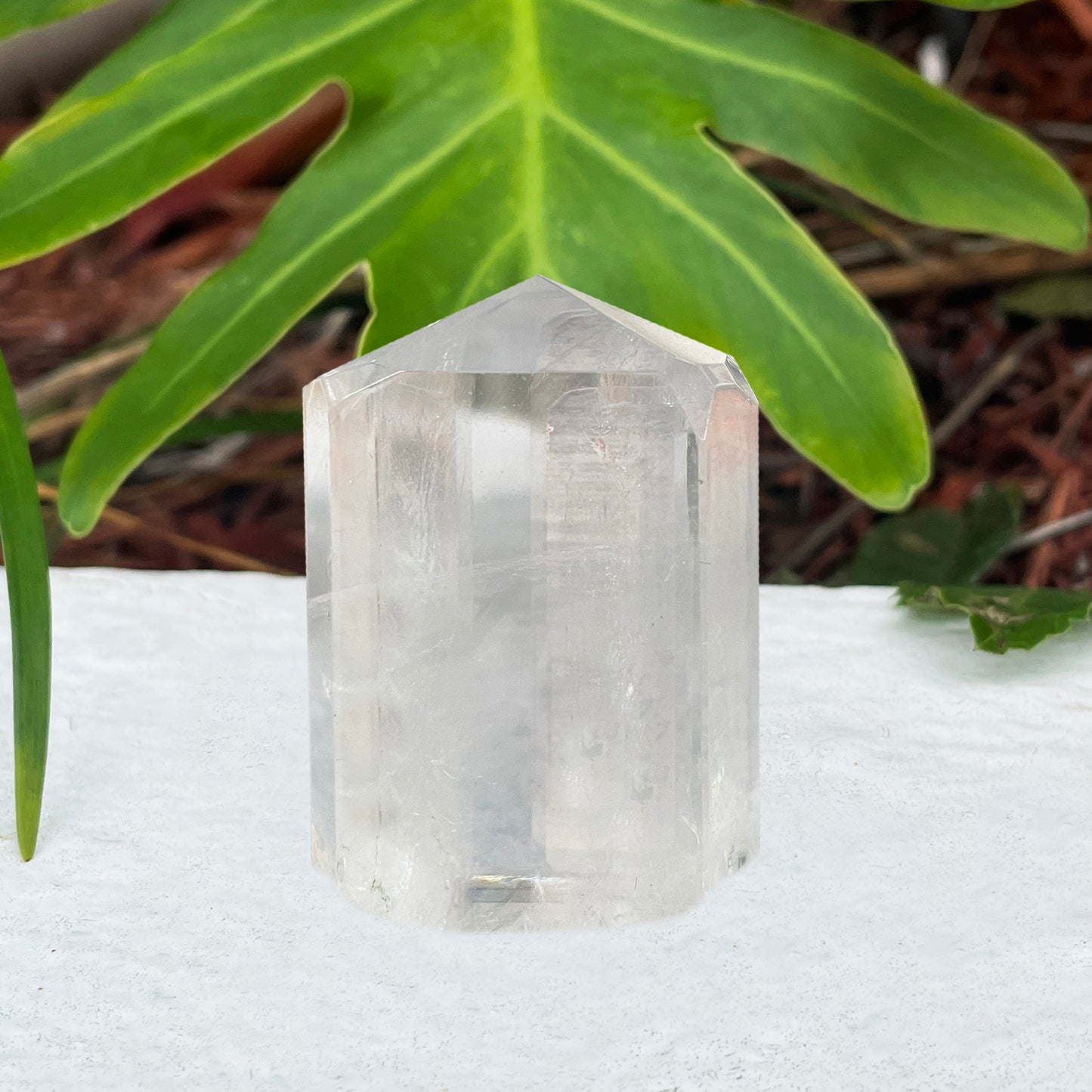 Clear Quartz Obelisk