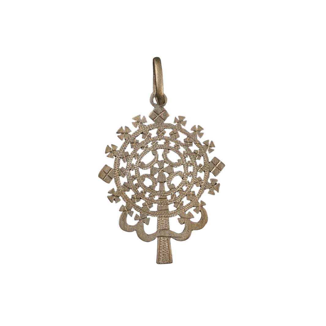 Ethiopian Coptic Cross – Handcrafted Religious Symbol with Intricate ...