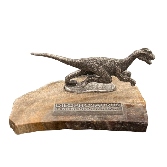 Pewter Dilophosaurus