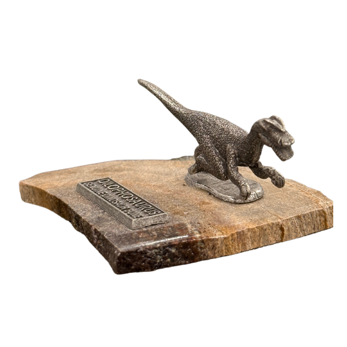 Pewter Dilophosaurus