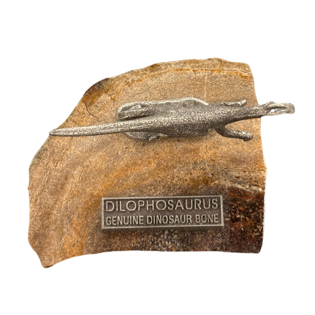Pewter Dilophosaurus