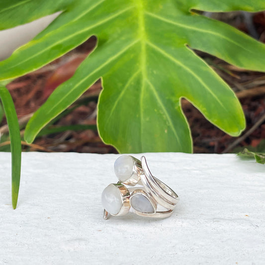 Moonstone Whisper Ring