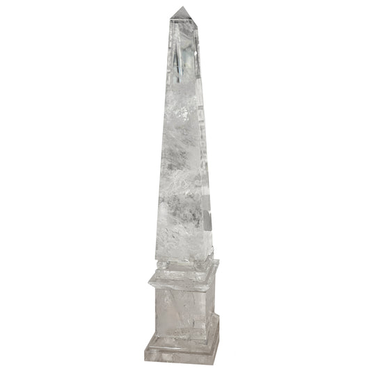 Clear Quartz Obelisk