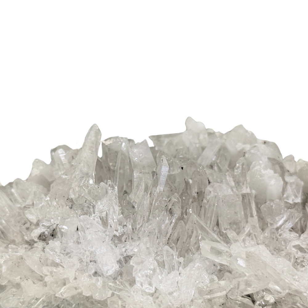 Clear Quartz Crystal Cluster