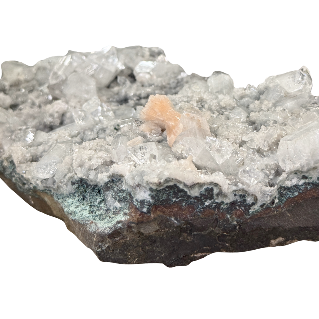 Apophyllite with Stilbite