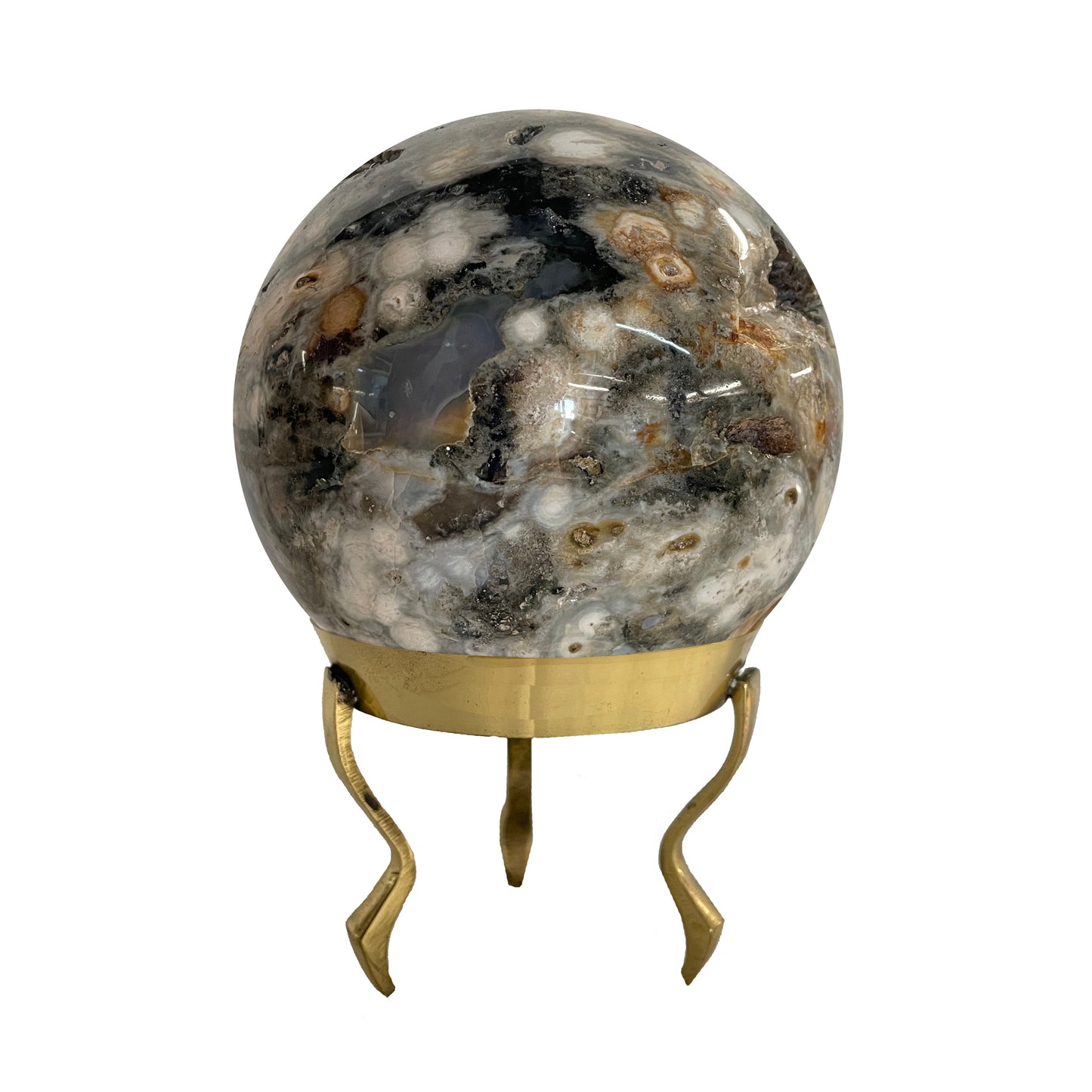 Ocean Jasper Sphere