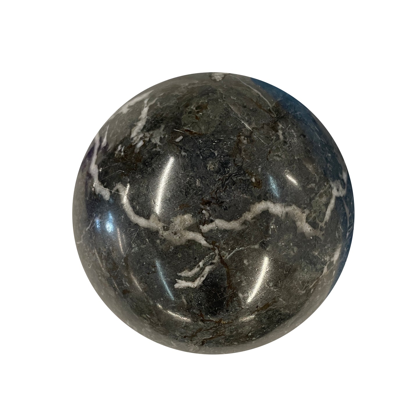 Black Marble Sphere