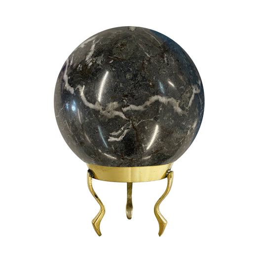 Black Marble Sphere