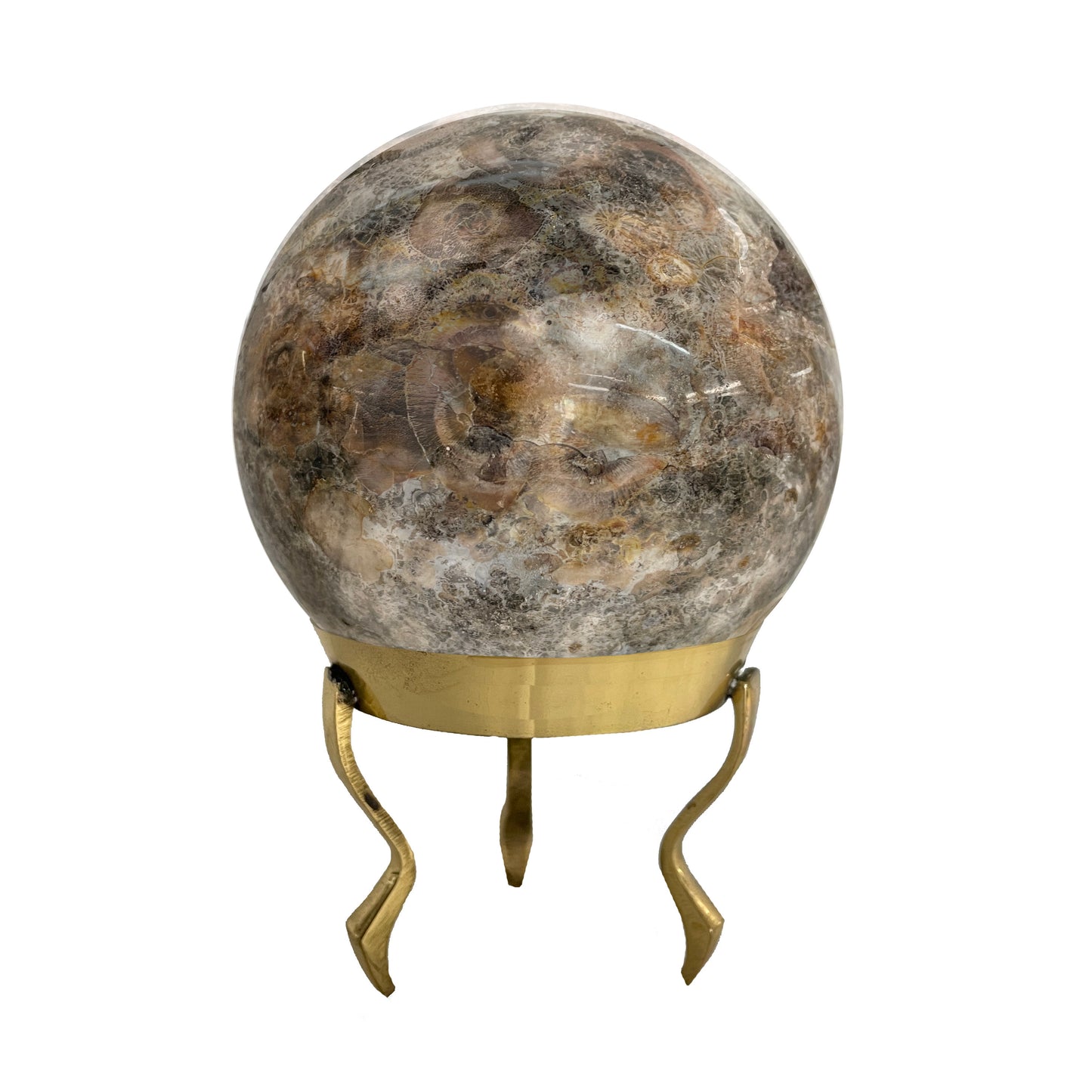 Fossil Jasper Sphere